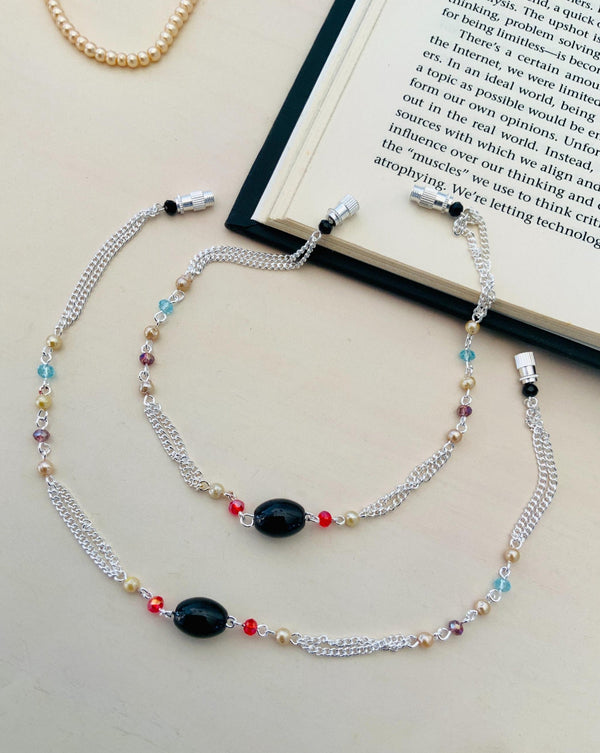 Stunning Round Silver Plated Anklets